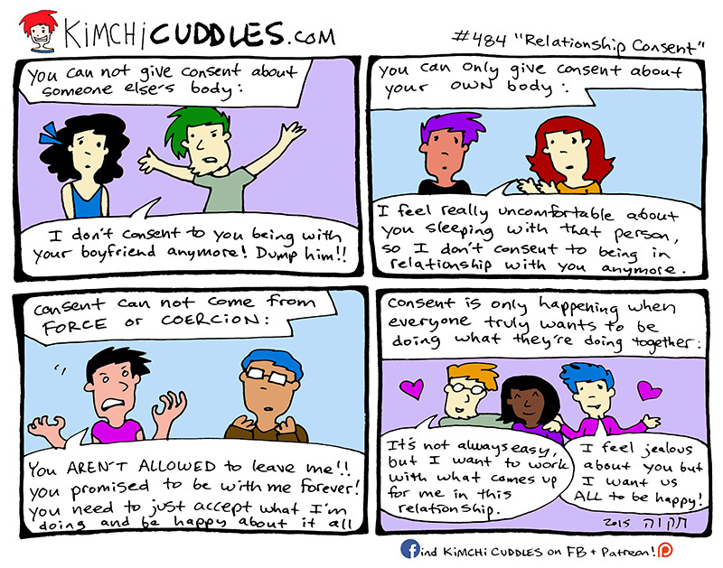 I’ve noticed that a lot of people struggle with understanding what consent means in the context of a poly relationship. Here’s something that might help!
Support Kimchi + get original artwork!
https://www.patreon.com/kimchicuddles
I’ll be presenting...