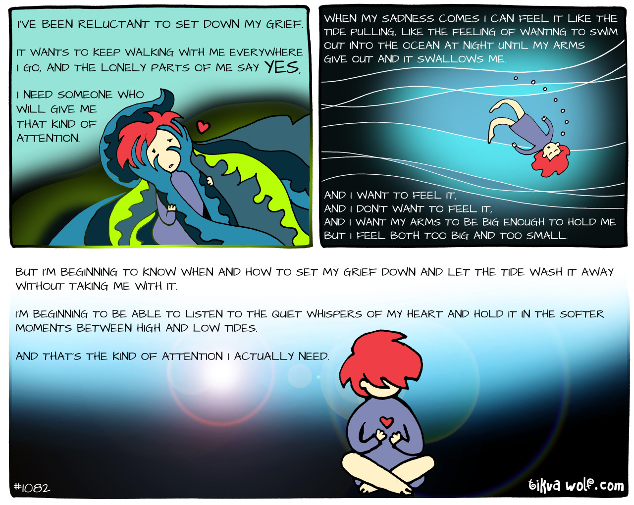 High and low tides
PATREON PUSH! I’m trying to increase my patronage to keep this operation going, so check out all the new stuff I’ve been doing over there… patreon.com/kimchicuddles
COMMISSIONS & BOOKS! TikvaWolf.com
TIPS! venmo.com/tikvawolf
text...