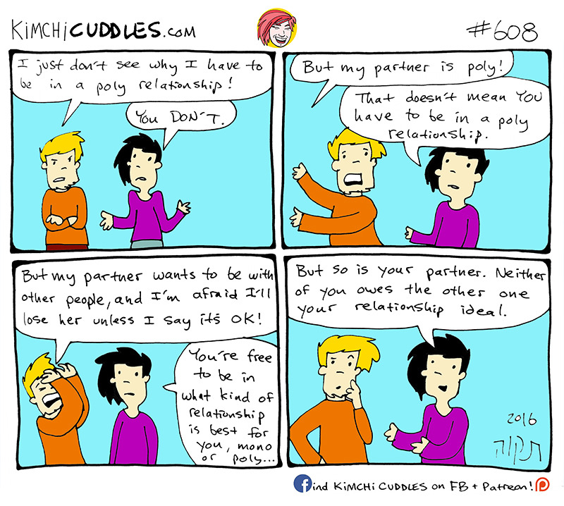 Free to be in whatever kind of relationship is best for you.
Kimchi Cuddles is made possible entirely through support from viewers like you! Check out the monthly rewards for becoming a Kimchi patron! https://www.patreon.com/kimchicuddles