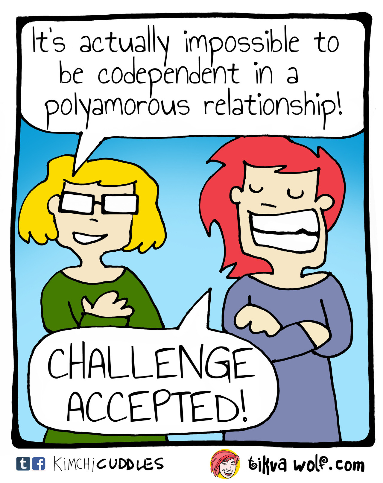 CHALLENGE ACCEPTED.
Now available as a sticker sheet download for patrons: https://www.patreon.com/posts/challenge-sheet-26730968