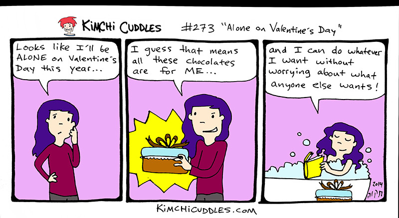 alone on valentines day