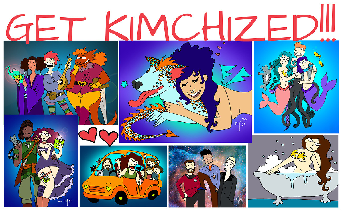 Hey want me to draw you and your dog as a dragon or something? Perhaps you need a band t-shirt design? Or a birthday gift for your weird friend with an unreasonable amount of inside jokes depicted visually? Well I’m possibly your guy!!! Here’s more...