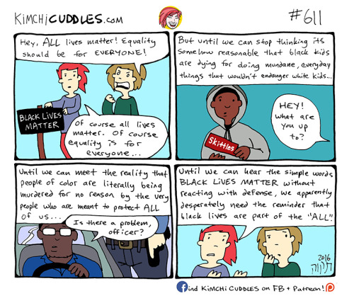 #BlackLivesMatter is about focus, not exclusion.
Kimchi Cuddles is made possible entirely through support from viewers like you! Check out the monthly rewards for becoming a Kimchi patron! https://www.patreon.com/kimchicuddles